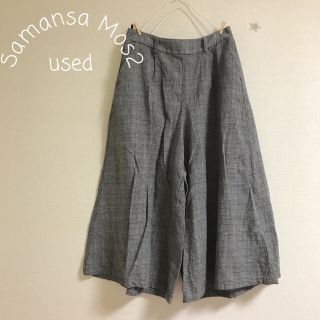 サマンサモスモス(SM2)の＼Samansa Mos2 グレンチェックパンツ／(カジュアルパンツ)