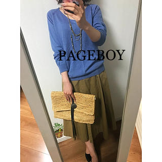 ページボーイ(PAGEBOY)の☆PAGEBOY☆Vネック春ニット(ニット/セーター)