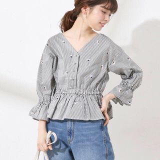 ナチュラルクチュール(natural couture)のプレイフル袖バルーンブラウス(シャツ/ブラウス(長袖/七分))