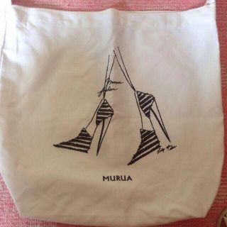 ムルーア(MURUA)のMURUAエコバック2つで1000円(エコバッグ)