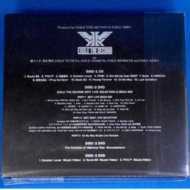 EXILE THE SECOND(エグザイルザセカンド)の夏様専用 STAR CD+DVD3枚組初回限定 エンタメ/ホビーのCD(ポップス/ロック(邦楽))の商品写真