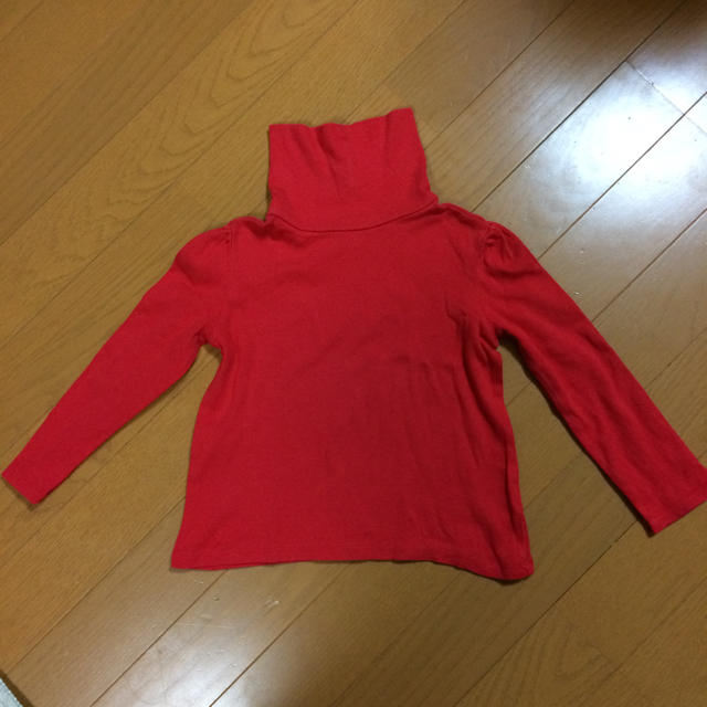 Old Navy(オールドネイビー)のハイネック  ロングシャツ キッズ/ベビー/マタニティのキッズ服女の子用(90cm~)(Tシャツ/カットソー)の商品写真