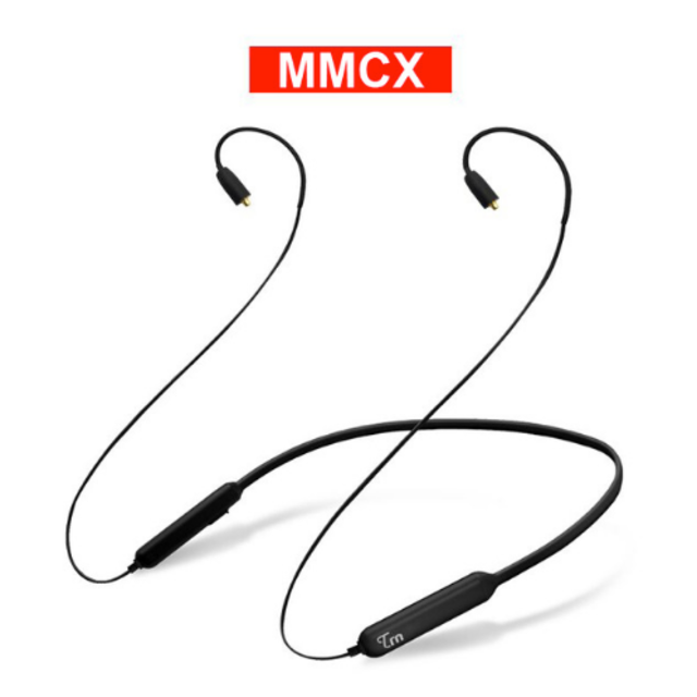 MMCX端子対応ヘッドホン用Bluetoothヘッドフォンコード スマホ/家電/カメラのオーディオ機器(ヘッドフォン/イヤフォン)の商品写真