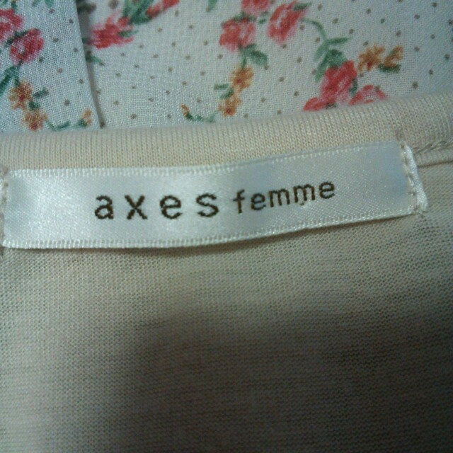 axes femme(アクシーズファム)のaxes femme 花柄トップス レディースのトップス(チュニック)の商品写真