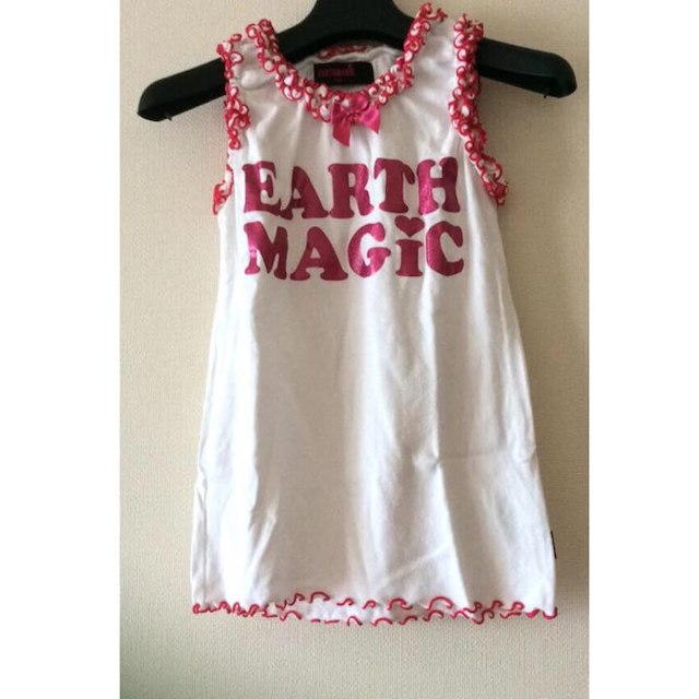 EARTHMAGIC(アースマジック)の☆アースマジック☆タンクトップ♪♪ キッズ/ベビー/マタニティのキッズ服女の子用(90cm~)(その他)の商品写真