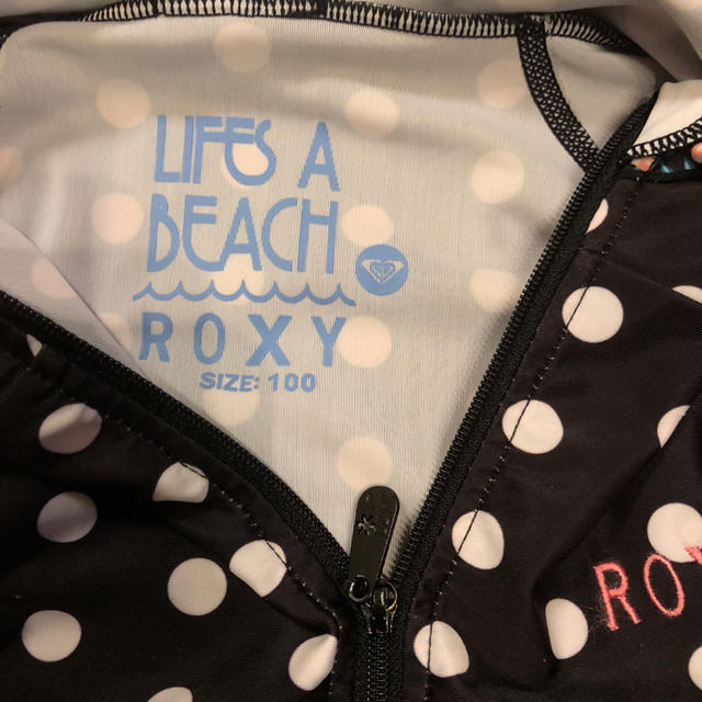 Roxy(ロキシー)のROXYラッシュガード サイズ100 キッズ/ベビー/マタニティのキッズ服女の子用(90cm~)(水着)の商品写真