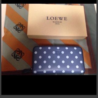 ロエベ(LOEWE)の限定品☆高島屋 直営店購入品 希少LOEWE レア品ロエベ  長財布 芸能人愛用(財布)