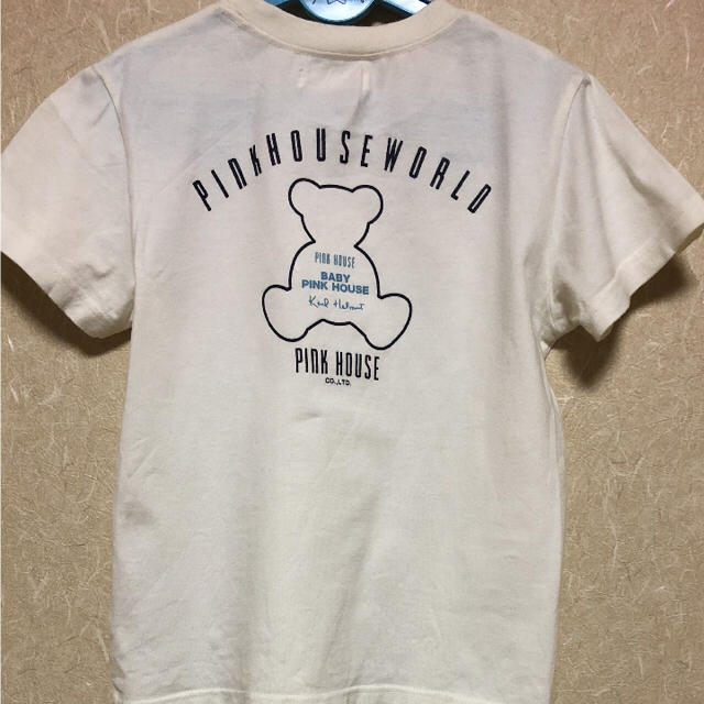 PINK HOUSE(ピンクハウス)のベビーピンクハウス半袖Tシャツ キッズ/ベビー/マタニティのキッズ服男の子用(90cm~)(Tシャツ/カットソー)の商品写真