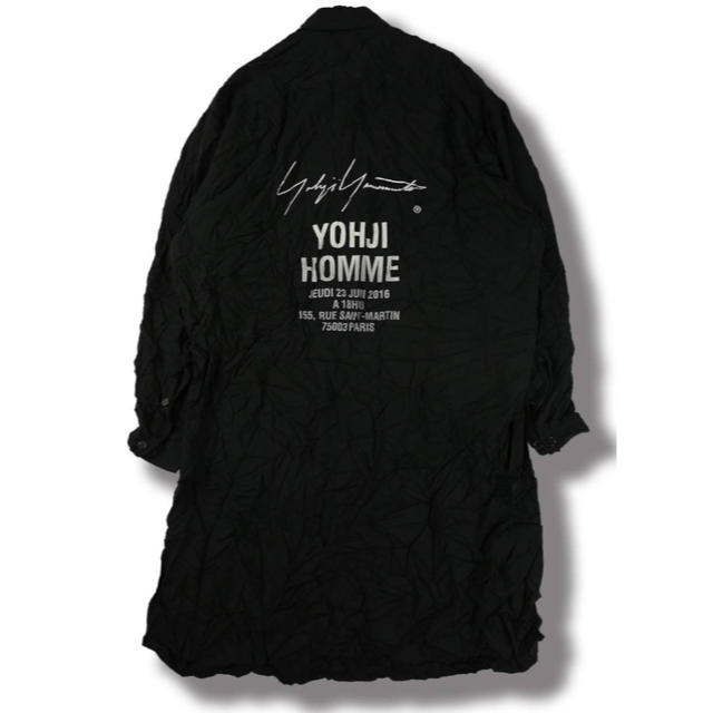 yohji yamamoto pour homme 18ss スタッフシャツ