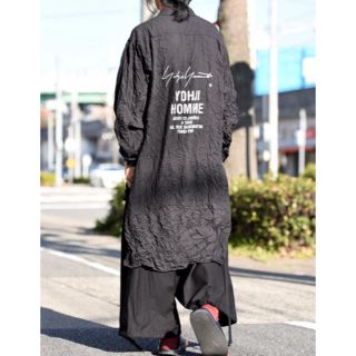 Yohji Yamamoto POUR HOMME シワ加工Tシャツ