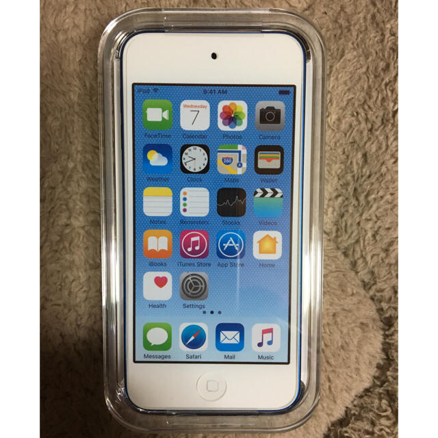 新品未開封★mkh22j/a iPod Touch ブルー 第6世代