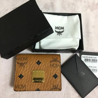 エムシーエム(MCM)の本日のみ値下げ！美品❤️MCM コインケース 名刺入れ ミニ財布(名刺入れ/定期入れ)