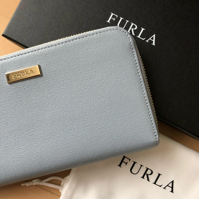 極美品⭐️定価36720円、FURLA/フルラ バビロン ラウンドジップ 長財布115×20仕様