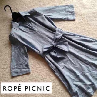 ロペピクニック(Rope' Picnic)の★ダンガリースキッパーワンピース★(ひざ丈ワンピース)