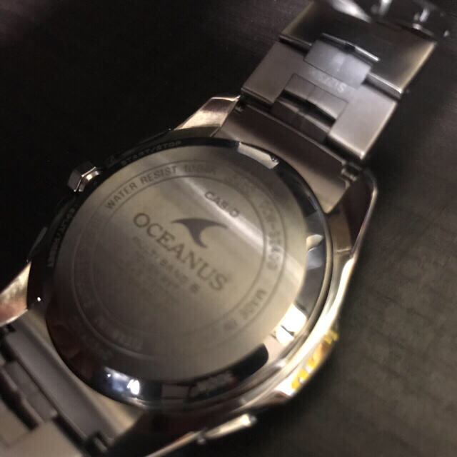 CASIO(カシオ)の専用商品‼️CASIO★オシアナス★Manta ★OCW-S2400P-2AJF メンズの時計(腕時計(アナログ))の商品写真