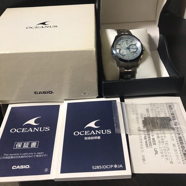 CASIO(カシオ)の専用商品‼️CASIO★オシアナス★Manta ★OCW-S2400P-2AJF メンズの時計(腕時計(アナログ))の商品写真