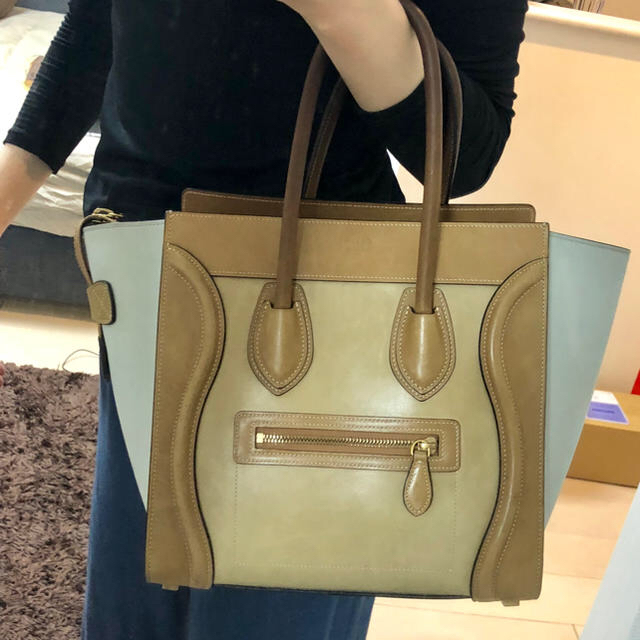 celine(セリーヌ)のセリーヌ、マイクロラゲージ 最終値下げ！ レディースのバッグ(ハンドバッグ)の商品写真