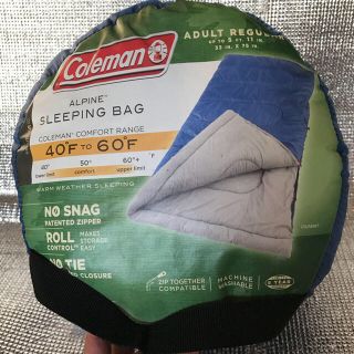 コールマン(Coleman)のコールマン　スリーピングバック SLEEPING BAG(寝袋/寝具)