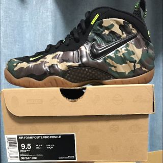 ナイキ(NIKE)のAIR FOAMPOSITE PRM LE ポジットプロ カモ(スニーカー)