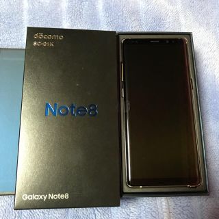 サムスン(SAMSUNG)のGALAXY NOTE8 SC01K simロック解除済(スマートフォン本体)