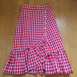 ザラ(ZARA)の【新品】ZARA ミモレ丈スカート(その他)