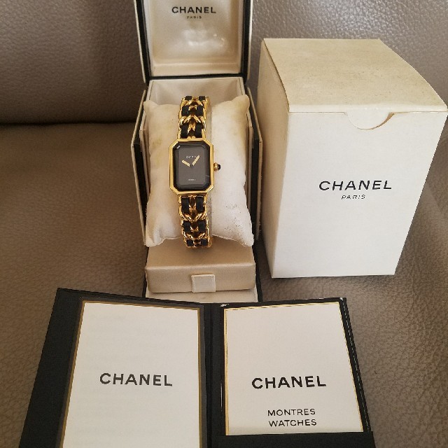 CHANEL - 【メンテナンス済   美品】CHANEL プルミエール 腕時計 Ｌ