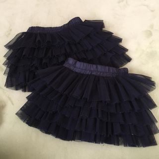 ザラキッズ(ZARA KIDS)のZARA kids チュールスカート 姉妹おそろい(スカート)