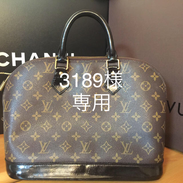 LOUIS VUITTON(ルイヴィトン)の本物 ルイヴィトン アルマ  ブラックカスタム no1 レディースのバッグ(ハンドバッグ)の商品写真