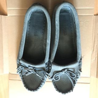 ミネトンカ(Minnetonka)のしふぉんさま専用MINNETONKA✩ミネトンカ✩ブルーモカシン(スリッポン/モカシン)