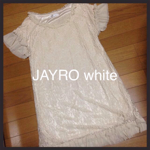 JAYRO White(ジャイロホワイト)のJAYROドレスと本革バックセット レディースのワンピース(ミニワンピース)の商品写真