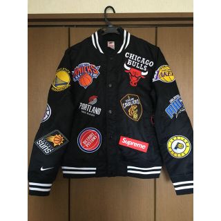 シュプリーム(Supreme)のsupreme  NBA NIKE コラボジャケット(スタジャン)