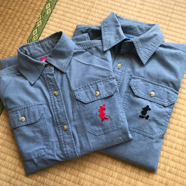 ディズニー画像ランド 驚くばかりディズニー デニム シャツ ディズニー画像ランド 驚くばかりディズニー デニム シャツ