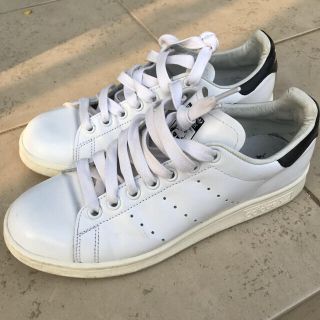 アディダス(adidas)のスタンスミス  24.5㎝ ブラック(スニーカー)