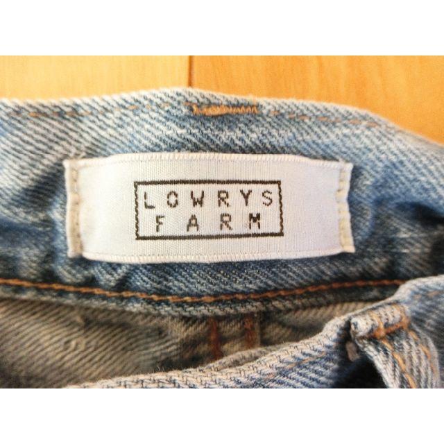 LOWRYS FARM(ローリーズファーム)の【LOWRYS FARM】刺繍ガールフレンドデニムパンツ レディースのパンツ(デニム/ジーンズ)の商品写真