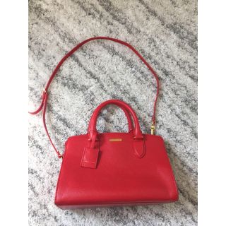 チャールズアンドキース(Charles and Keith)のcharles&keith レッド バック(ハンドバッグ)