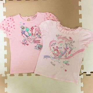 メゾピアノ(mezzo piano)の★mezzo piano★2点セット★メゾピアノ★半袖Tシャツ★130(その他)