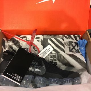 ナイキ(NIKE)の最終価格 18ss nike air vapormax off white 25(スニーカー)