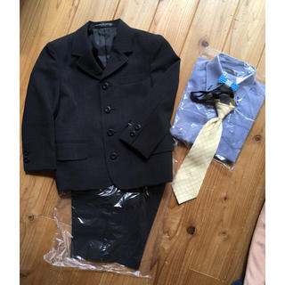 ヒロミチナカノ(HIROMICHI NAKANO)の男の子スーツ100 ヒロミチナカノ シャツネクタイ込み (ドレス/フォーマル)