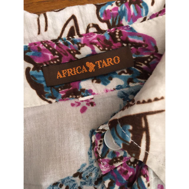 AFRICATARO(アフリカタロウ)のAFRICA TARO👚ｱﾌﾘｶﾀﾛｰ💎ｼｬﾂﾜﾝﾋﾟ レディースのトップス(Tシャツ(半袖/袖なし))の商品写真