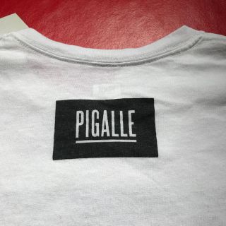 ピガール(PIGALLE)の正規品 PIGALLE BOX LOGO 白 Tee S Supreme(Tシャツ/カットソー(半袖/袖なし))