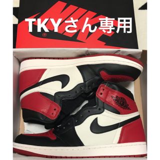 ナイキ(NIKE)のNIKE AIR JORDAN 1 BRED TOE(スニーカー)