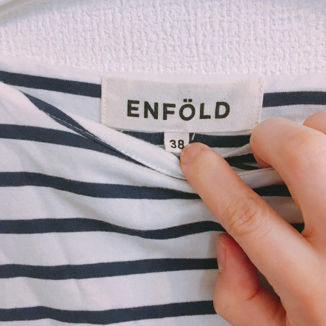 ENFOLD(エンフォルド)のエンフォルド  ボーダーカットソー レディースのトップス(カットソー(長袖/七分))の商品写真