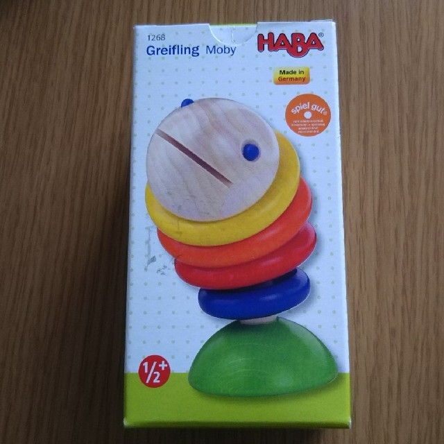 HABA(ハーバー)のHABA ラトル モビー キッズ/ベビー/マタニティのおもちゃ(がらがら/ラトル)の商品写真