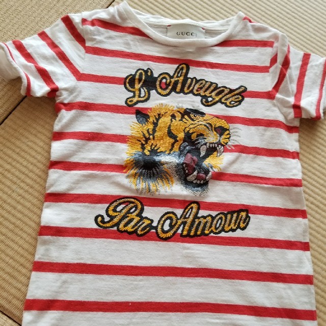 Gucci(グッチ)のダイヤ様専用GUCCIチルドレン　Tシャツ　サイズ6 キッズ/ベビー/マタニティのキッズ服男の子用(90cm~)(Tシャツ/カットソー)の商品写真