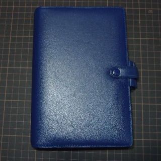 ファイロファックス(Filofax)のfilofax ベルグレイヴィア　バイブルサイズ　ブルー(手帳)