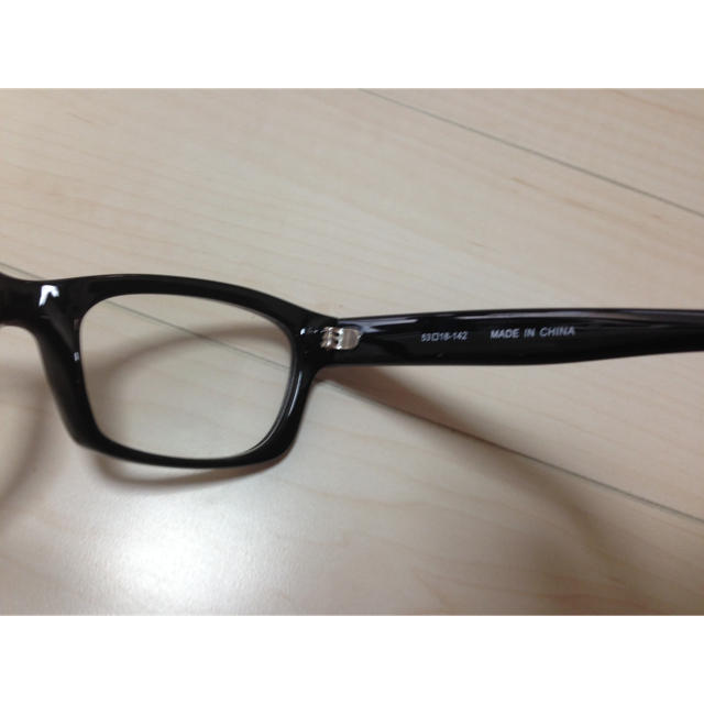 UNIQLO(ユニクロ)のmyco様用 UNIQLO♡黒ぶちメガネ レディースのファッション小物(サングラス/メガネ)の商品写真