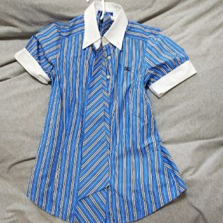 バーバリーブルーレーベル(BURBERRY BLUE LABEL)の専用   BURBERRY  ストライプシャツ 38(シャツ/ブラウス(半袖/袖なし))