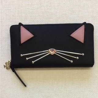 ケイトスペードニューヨーク(kate spade new york)のしゃけ様専用【お値下げ!】Kate Spade♠︎長財布 ネコ(長財布)