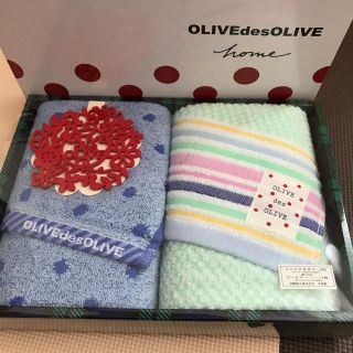 オリーブデオリーブ(OLIVEdesOLIVE)のOLIVEdes OLIVE フェイスタオル(タオル/バス用品)