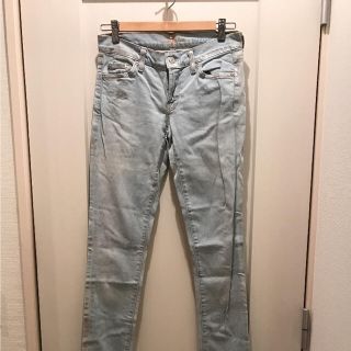 セブンフォーオールマンカインド(7 for all mankind)の『1回着用』7 for all mankind スキニーデニム 25(スキニーパンツ)